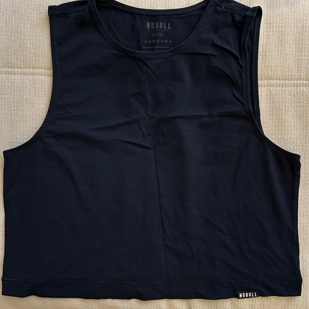 NOBULL Small Black Muscle Tank